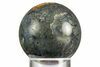 Colorful Polished Marcasite Agate Sphere - Indonesia #330226-2